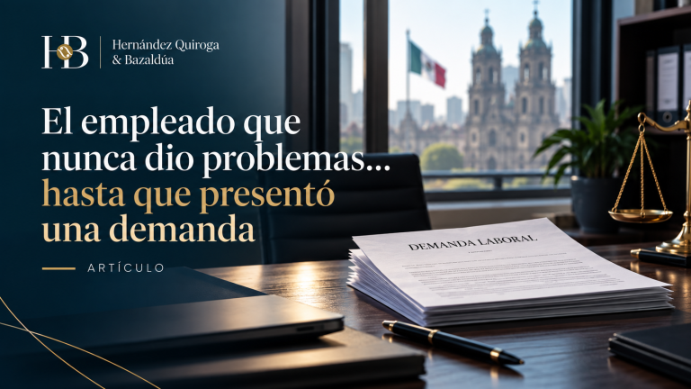 El empleado que nunca dio problemas… hasta que presentó una demanda.